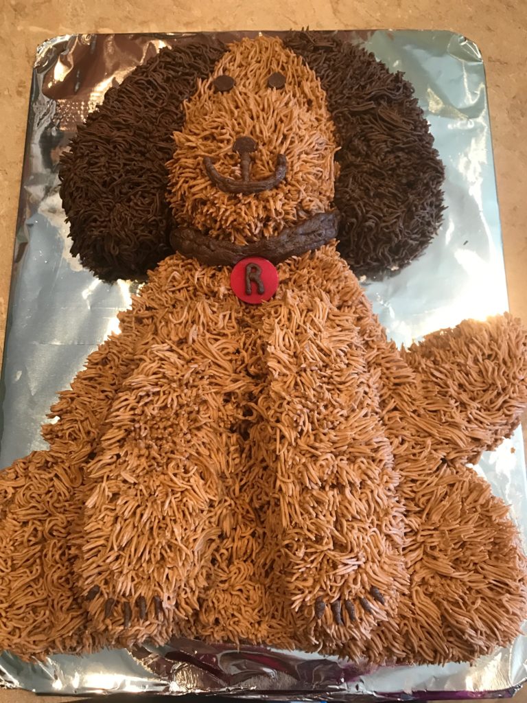 Puppy Dog Cake - Read. Eat. Repeat.